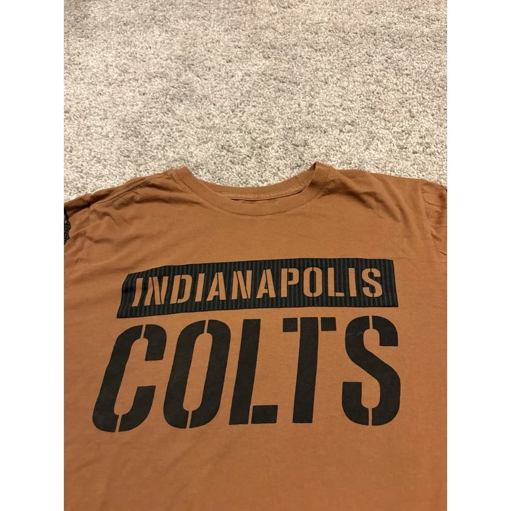 NIKE INDIANAPOLIS COLTS NFL SALUTE TO SERVICE LS T-SHIRT MEN Large USA MILITARY